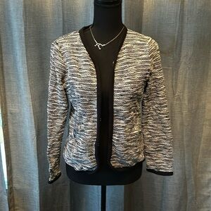 Black and White J. Crew Jacket